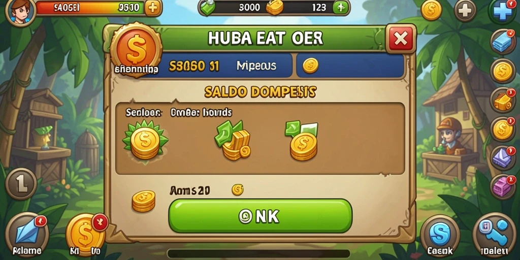 Screenshot menggambarkan bonus harian yang ditawarkan.