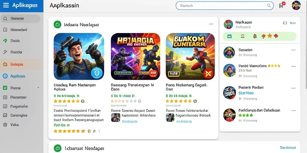 Mode permainan seru untuk bermain bersama.