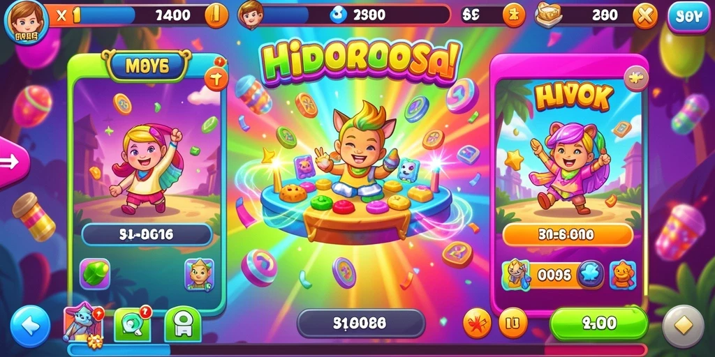 Contoh hadiah menarik yang bisa didapatkan dalam game.