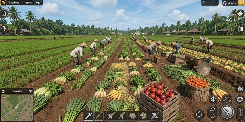 Tangkapan layar ketiga memperlihatkan lingkungan game yang menawan.