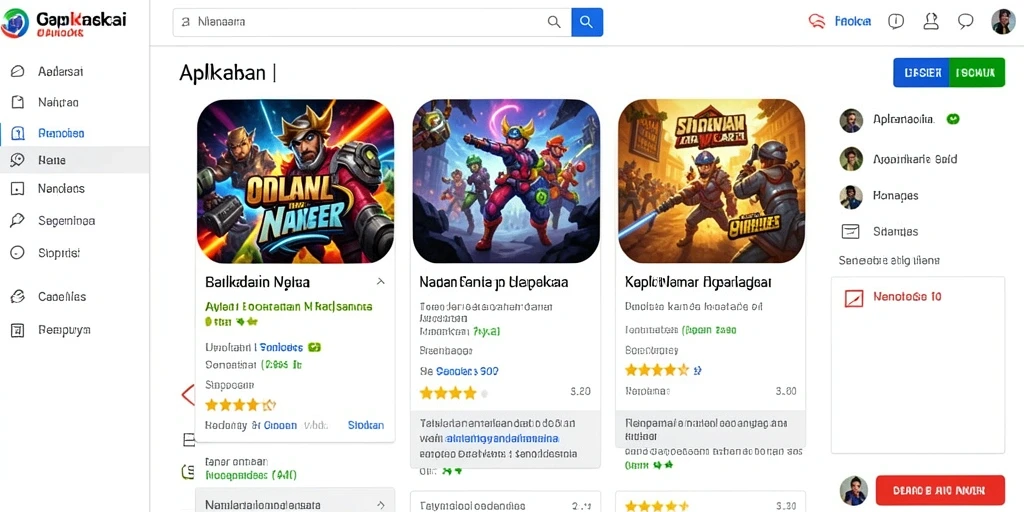 Tampilan antarmuka yang intuitif dan menarik.