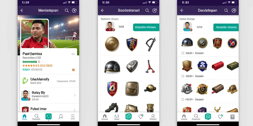 Fitur turnamen yang seru dan kompetitif.